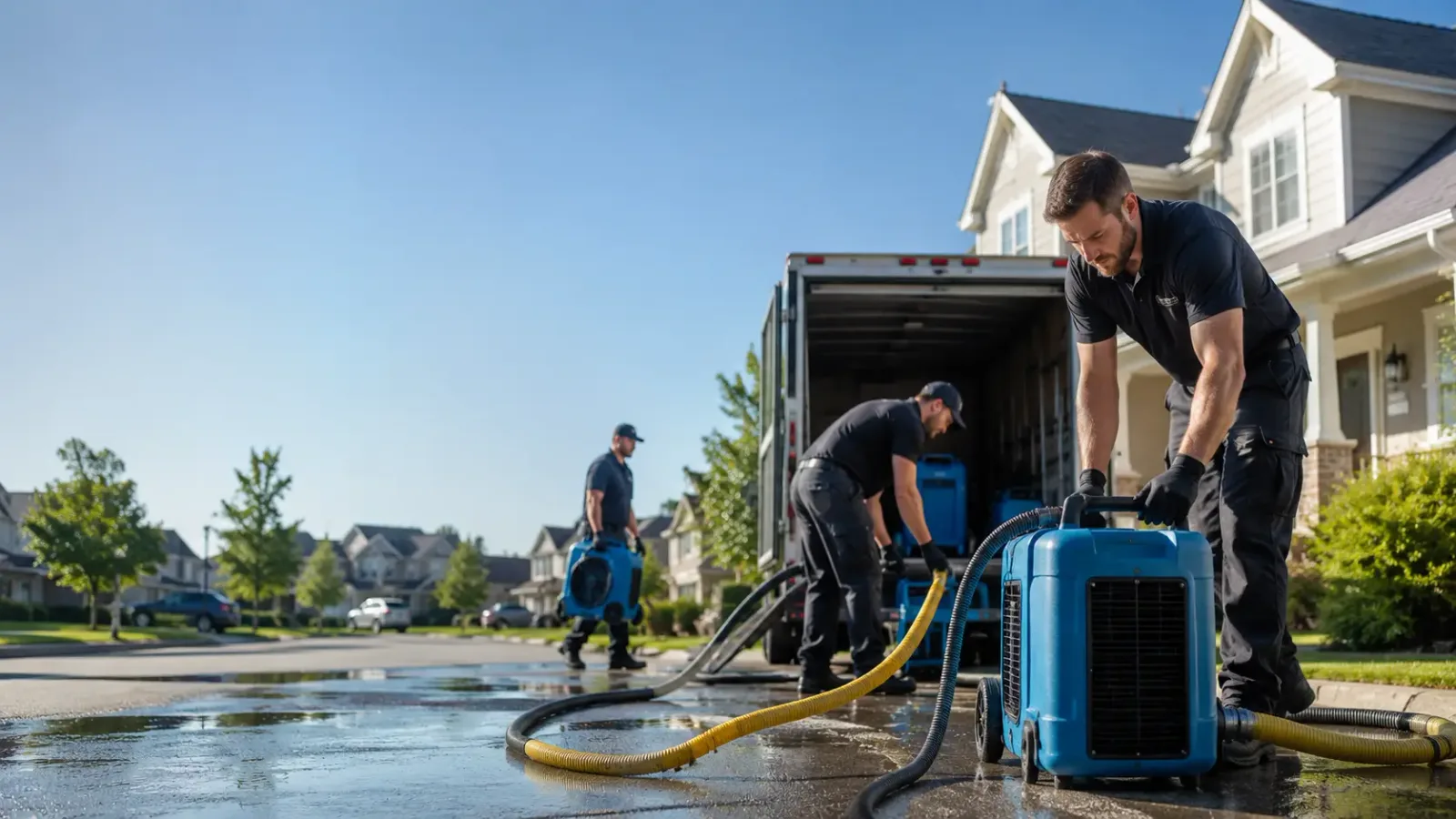 Water Damage Mitigation in Holy Cross, IA